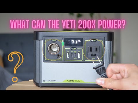 Objetivo Zero Yeti 200X Revisión de la central eléctrica portátil