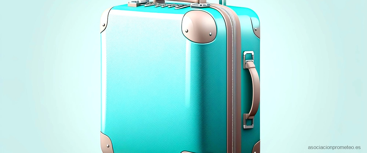 ¿Qué medidas deben tener las maletas de viaje?